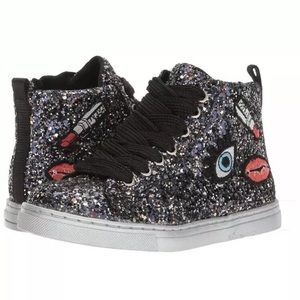 Dolce Vita Kids' Zaine Sneaker  Multi Glitter Sz 3